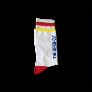 Lidl German Supermarket Chain White Socks - One Size